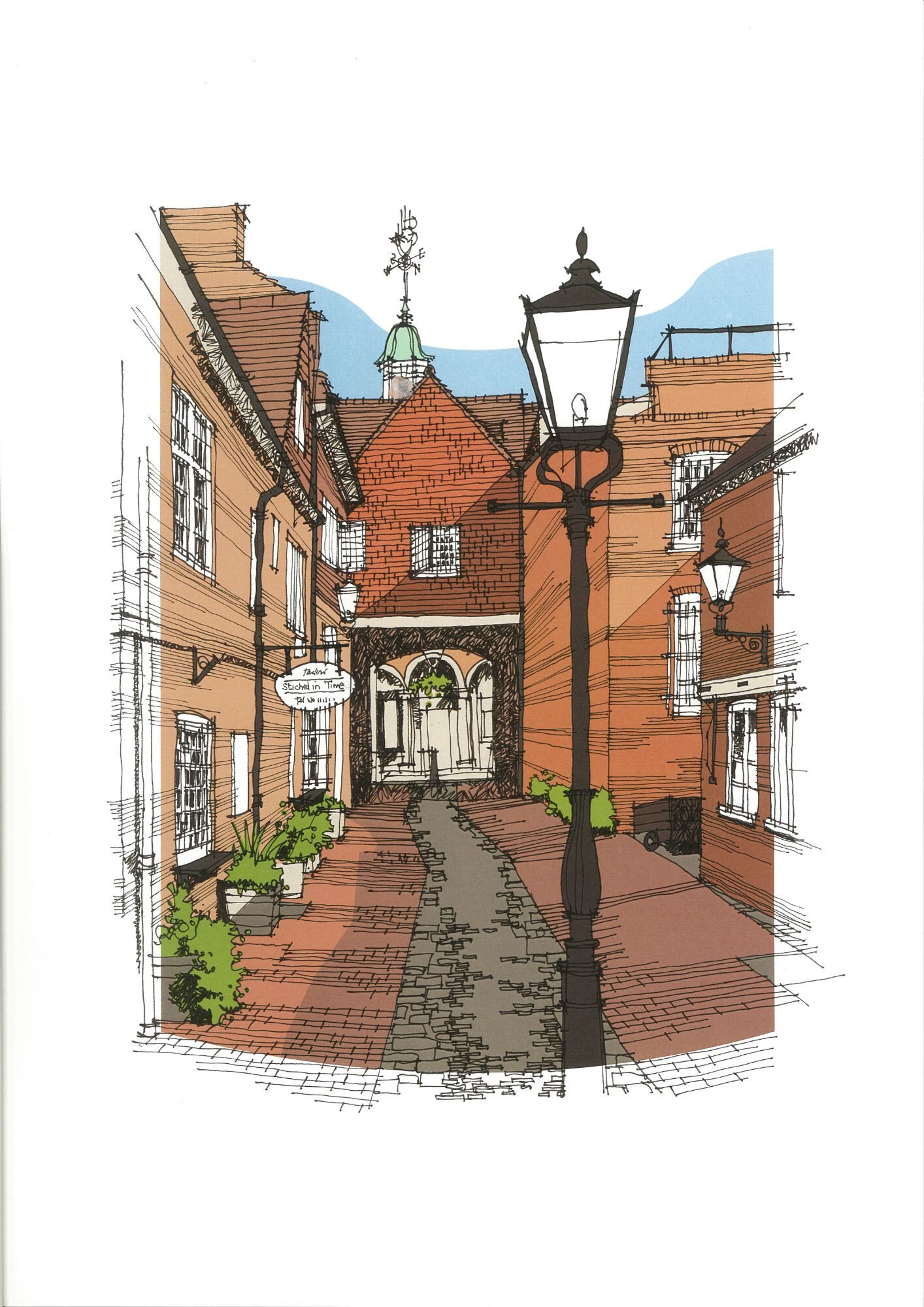 beautiful street art print